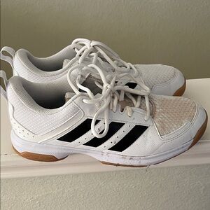Adidas White volleyball shoes